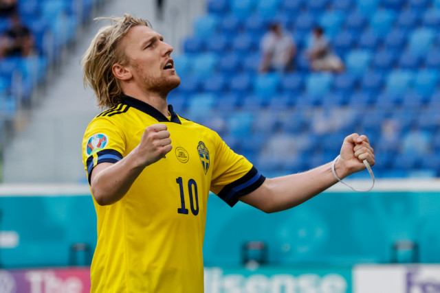 , Sweden 1 Slovakia 0: Emil Forsberg penalty puts Swedes in Group E driving seat ahead of Spain at Euro 2020