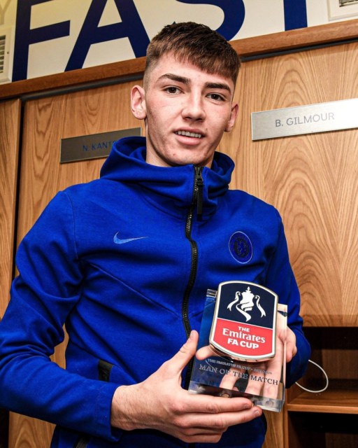 , Chelsea wonderkid Billy Gilmour extends ridiculous run of being named man of the match on full competition debut