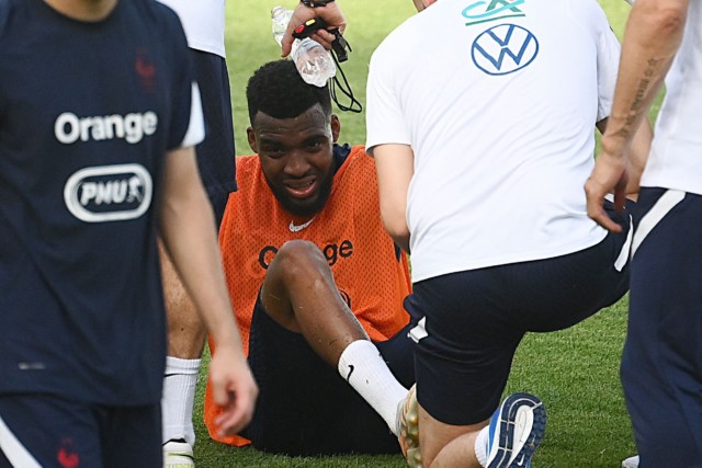 , France suffer DOUBLE Euro 2020 injury scare as wingers Thomas Lemar and Marcus Thuram both hobble out of training