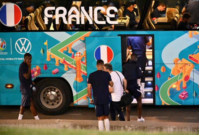 , France flops leave Bucharest stadium overnight after devastating penalty shootout Euro 2020 loss to Switzerland