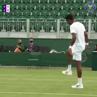 , Wimbledon 2021: Watch showman Gael Monfils produce stunning trick shot through the legs which Nick Kyrgios loves