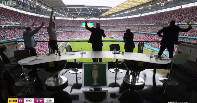 , England’s epic Euro 2020 win vs Germany watched by more than 27m people on BBC to make it most-viewedshow of the year