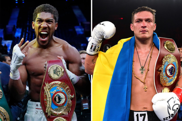 , Anthony Joshua vs Oleksanr Usyk date: Live stream, TV channel, UK start time, venue for world heavyweight title clash