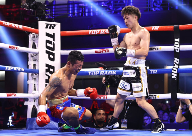 , Watch Naoya Inoue’s brutal KO of Michael Dasmarinas after flooring rival THREE times with vicious bodyshots