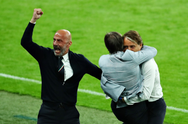 , Euro 2020 fans love Gianluca Vialli’s wild celebrations in Italy’s win vs Austria after Chelsea legend’s cancer battle