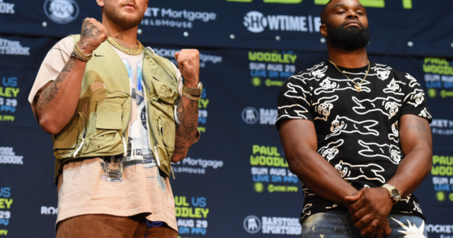, Jake Paul and Tyron Woodley have bet that loser of grudge boxing bout gets TATTOO ‘I love’ and winner’s name on them
