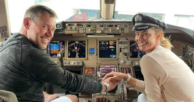 , Lee Westwood reveals ‘surreal’ moment he and wife Helen were invited into airplane cockpit as captain was a fan