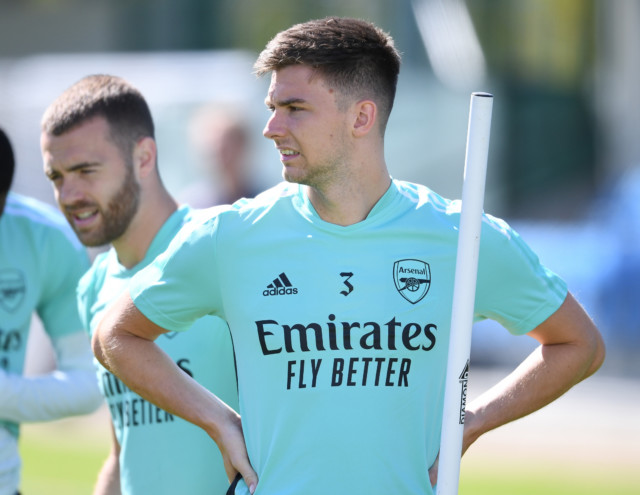 , Arsenal stars including Aubameyang and Tierney back in training for Rangers game after miserable pre-season loss to Hibs