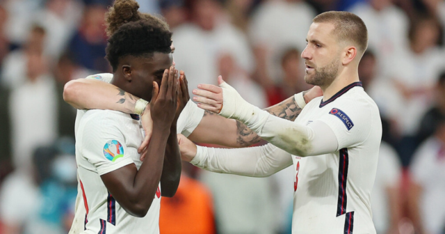 , Shaw says England stars will be there for ‘devastated’ Saka, Rashford and Sancho after Italy penalty shootout misses