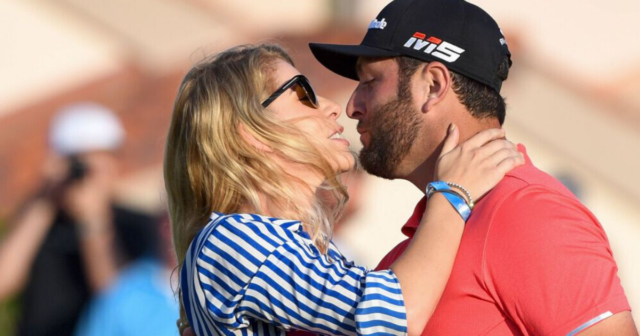 , Who is Jon Rahm’s wife Kelley Cahill, how long has she been with The Open ace and how many children do they have?