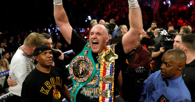 , Tyson Fury has made $1m selling NFT collection of heavyweight world titles as he follows in Floyd Mayweather footsteps