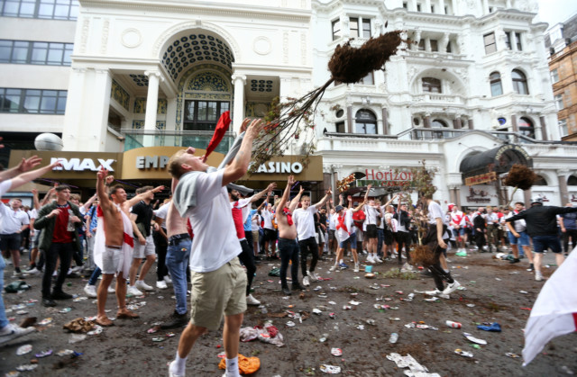 , Large sections of England fans bring shame on a nation they claim to be so proud of… scrap the 2030 World Cup bid now