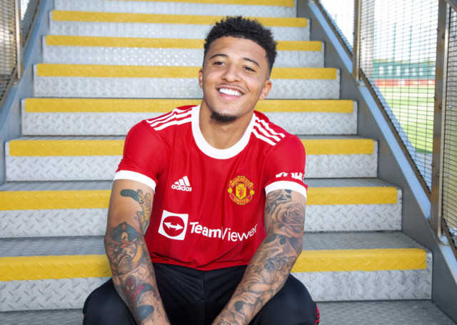 , Man Utd star Jadon Sancho reveals heartbreaking tattoo meanings including poem to brother who died and sister’s initials