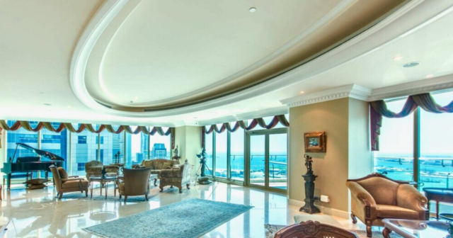 , Roger Federer owns £13m luxury Le Reve skyscraper in Dubai that boasts a marina view and a helicopter for hire