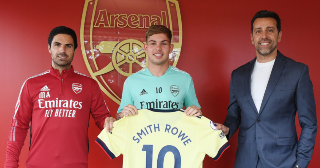 , Arsenal boss Arteta explains decision to hand Smith Rowe ‘famous’ No 10 shirt and praises his ‘ambition and desire’