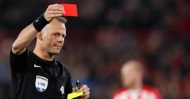 , Who is England vs Italy referee Bjorn Kuipers and how many European Championships has Dutch ref officiated?