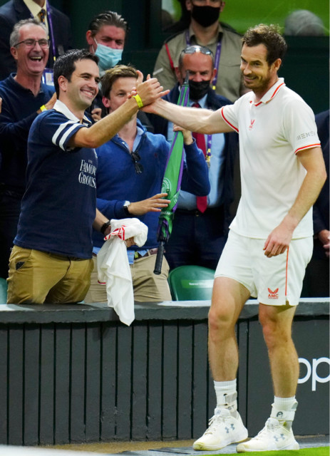 , Andy Murray wore eco-friendly merino wool AMC Castore tennis kit at Wimbledon he helped design
