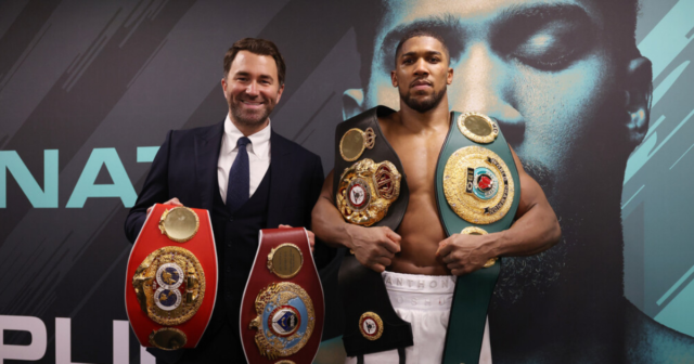 , Anthony Joshua vs Tyson Fury new ‘realistic’ fight date revealed by Eddie Hearn as he refuses to rule out UK venue