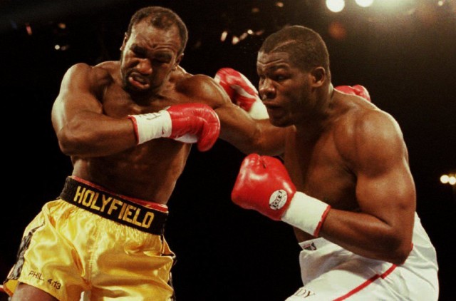 , Riddick Bowe to return for ‘celebrity boxing’ aged 53 in October after calling out Mike Tyson for comeback fight