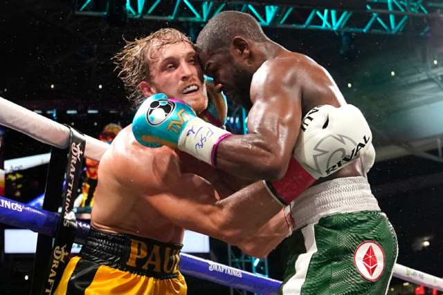 , Floyd Mayweather’s uncle says boxing legend DID try to KO Logan Paul but YouTuber was ‘too big’ and used ‘ugly’ tactics