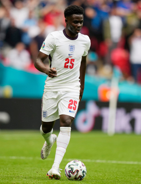 , Bukayo Saka set to be fit for England vs Denmark having declared himself ready to play Euro 2020 clash against Ukraine
