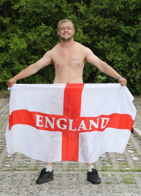 , Barmy fan had football strip for England’s Euro 2020 win and danced naked in streets