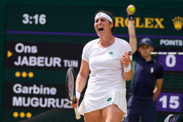 , Wimbledon 2021: Ons Jabeur vomits on Centre Court as she takes turn at sunny SW19 in Garbine Muguruza win