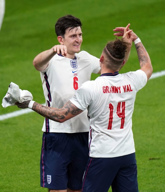 , Kalvin Phillips changes England shirt at full-time of Euro 2020 win over Denmark to pay tribute to late Granny Val