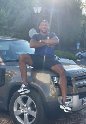 , Anthony Joshua revels in England’s historic Euro 2020 win over Denmark with tweets about ‘cans’ and ‘Sweet Caroline’