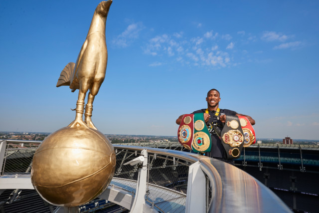 , Anthony Joshua fight with Oleksandr Usyk CONFIRMED for September 25 in front of packed out Tottenham Hotspur Stadium