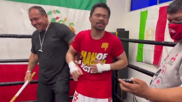 , Legend Manny Pacquiao returns to brutal old school boxing training method to prepare for Errol Spence Jr fight
