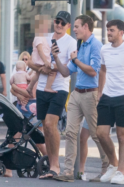 , Man Utd captain Harry Maguire enjoys Devon staycation with fiancee Fern Hawkins and kids after Euro 2020 exploits