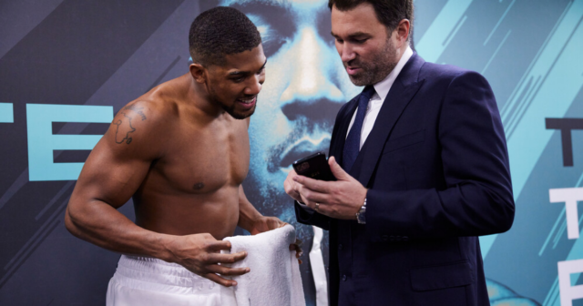 , Anthony Joshua tipped to box until he is at least 36 as Eddie Hearn reveals Brit suddenly asked him about retirement