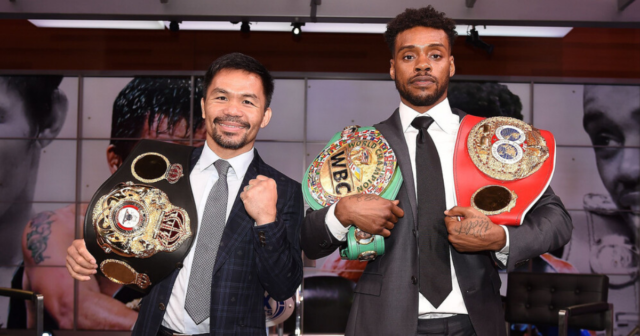 , Manny Pacquiao claims love of boxing is behind Errol Spence Jr but his expenses are enormous