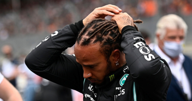 , Lewis Hamilton devastated by racist abuse aimed at England’s Euro stars and says nation ‘has a long, long way to go’