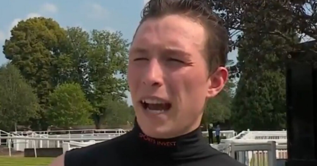 , Furious jockey disqualified and banned after he lost weight SWEATING in heatwave