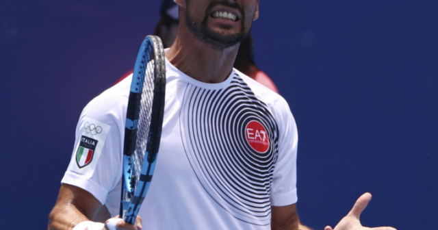 , Italian tennis player Fabio Fognini sorry for using anti-gay slur at Tokyo 2020 Olympics and says ‘heat went to my head’