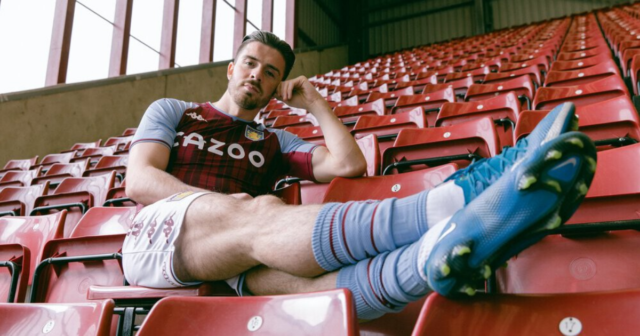 , Jack Grealish poses in new Aston Villa kit giving fans hope he’ll snub Chelsea and Man City transfer interest