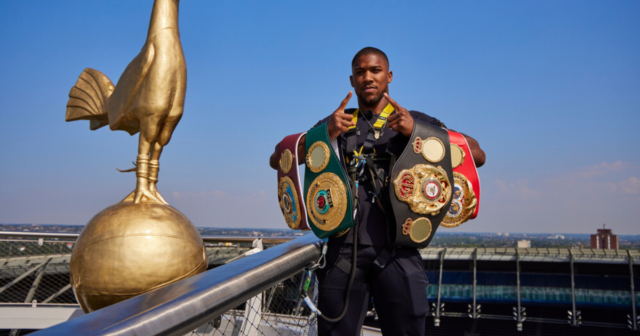 , Anthony Joshua fight with Oleksandr Usyk CONFIRMED for September 25 in front of packed out Tottenham Hotspur Stadium