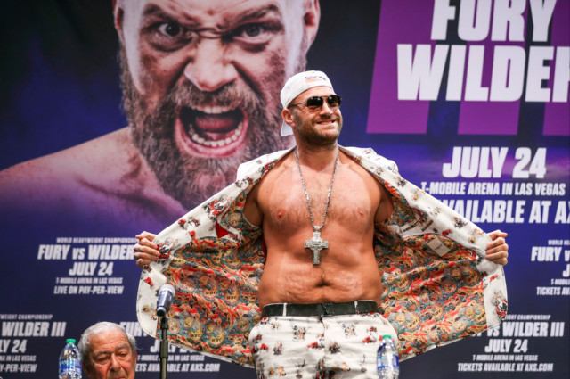 , Tyson Fury says he WILL fight UFC champ Ngannou in a ‘stand-up bang out’ once he has faced both Wilder &amp; Anthony Joshua