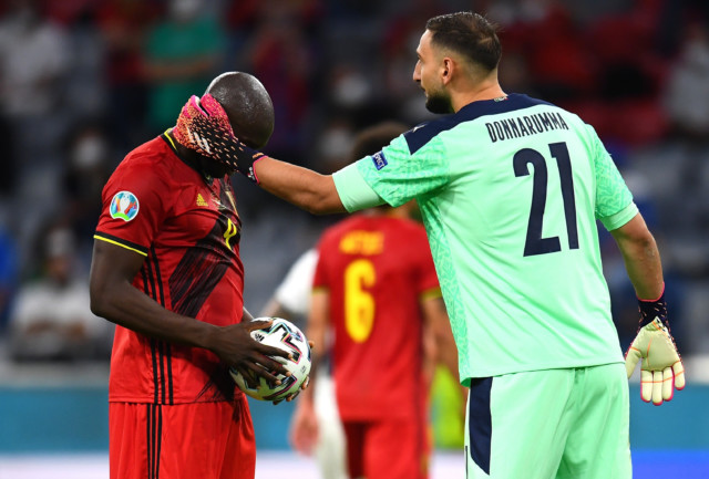 , Watch Romelu Lukaku taunt Gianluigi Donnarumma after scoring controversial penalty in Euro 2020 clash with Italy