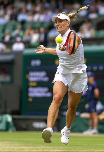 , Ashleigh Barty fulfils childhood dream of reaching Wimbledon final after beating Angelique Kerber 6-3 7-6