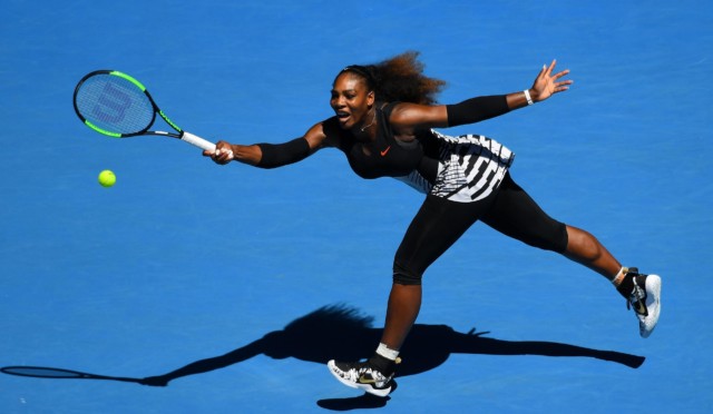 Serena Williams is often at the 'top of the grunts' as she plays out her top tennis game