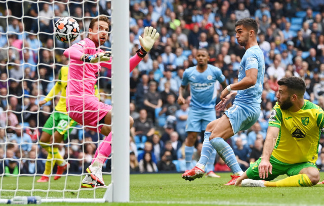 , Man City 5 Norwich 0: £100m man Jack Grealish on target as Pep’s champions bounce back from Spurs loss with thumping win