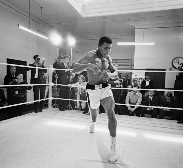 , Muhammad Ali’s grandson Nico Ali Walsh wins first professional fight wearing shorts given to him by legendary boxer