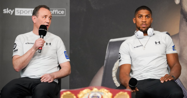, Anthony Joshua to reunite with Team GB’s Olympic boxing coach Rob McCracken who vows to get him ready for Oleksandr Usyk