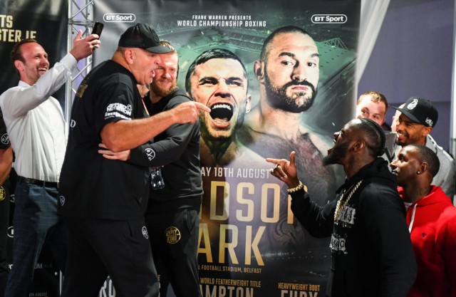 , John Fury launches astonishing rant against ‘horrible idiot’ Deontay Wilder and says Tyson will put him in hospital