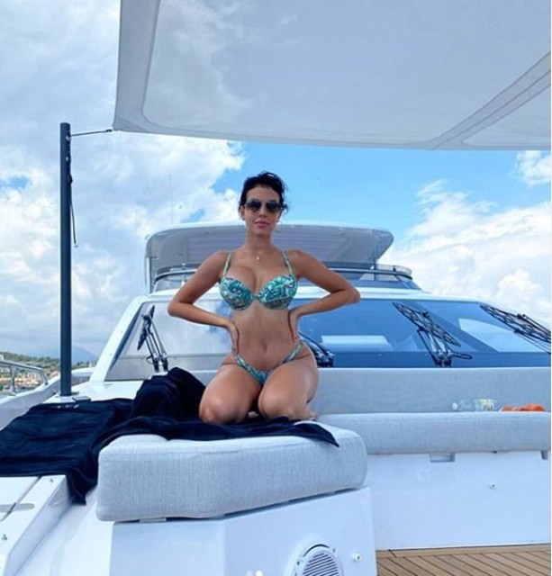 , Ronaldo’s girlfriend Georgina Rodriguez enjoys final rays of sun before trading yachts for Manchester – but what awaits?