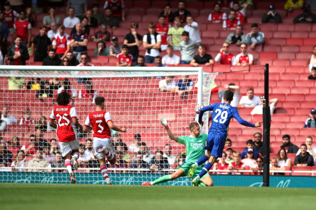 , Arsenal 1 Chelsea 2: Abraham and Havertz goals seal victory for Blues as Gunners sweat over first-half Partey injury