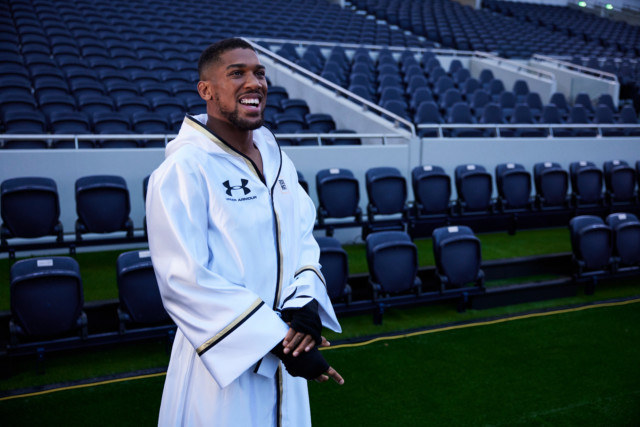 , Anthony Joshua believes he has God in his corner as he prepares for massive showdown against undefeated Oleksandr Usyk